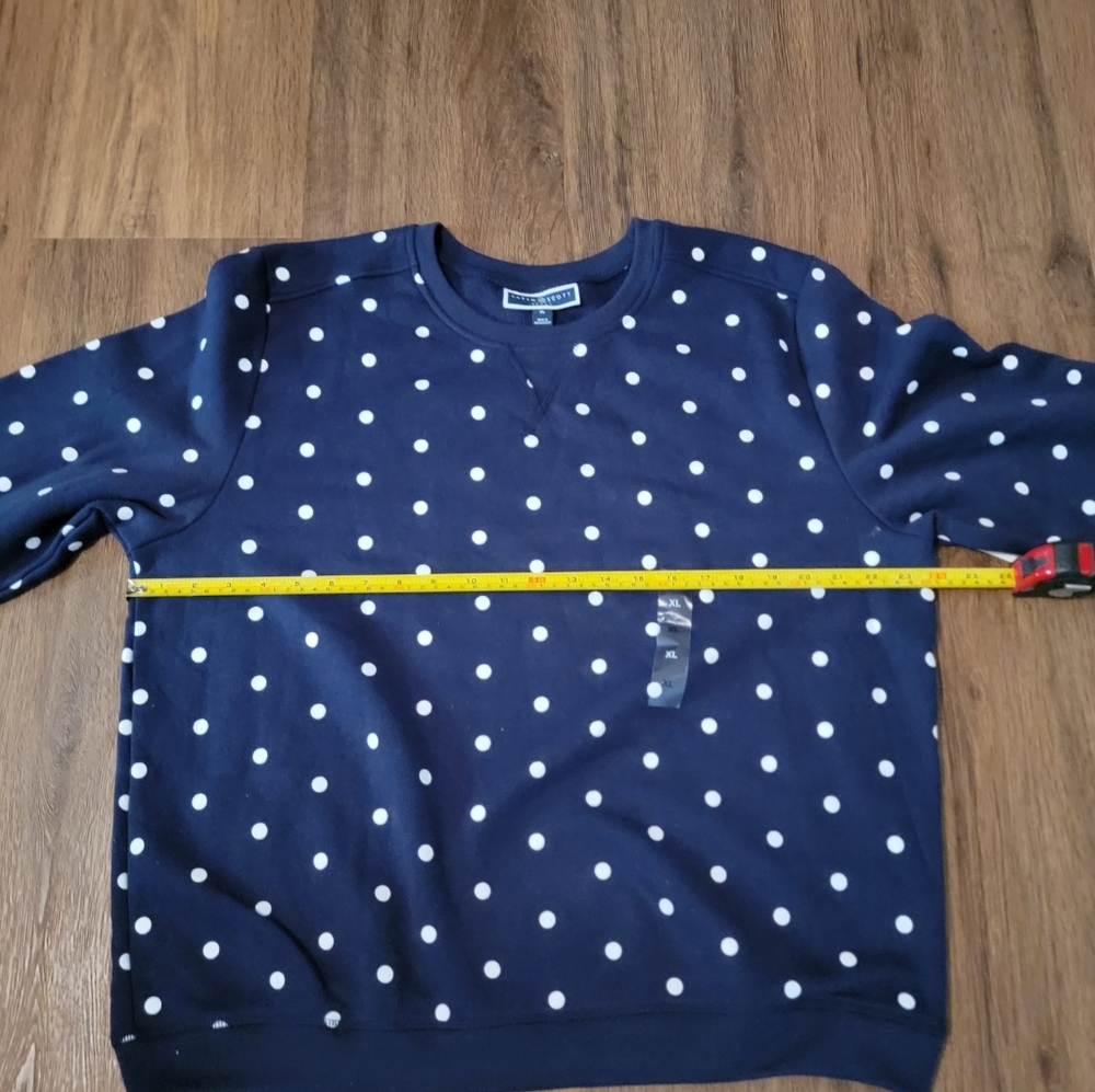 Karen Scott Dot Print Sweatshirt - XL - Picture 10 of 12